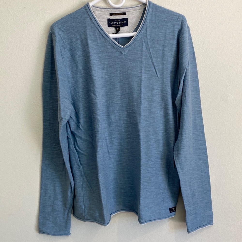 Mens lucky brand sweater new with tags